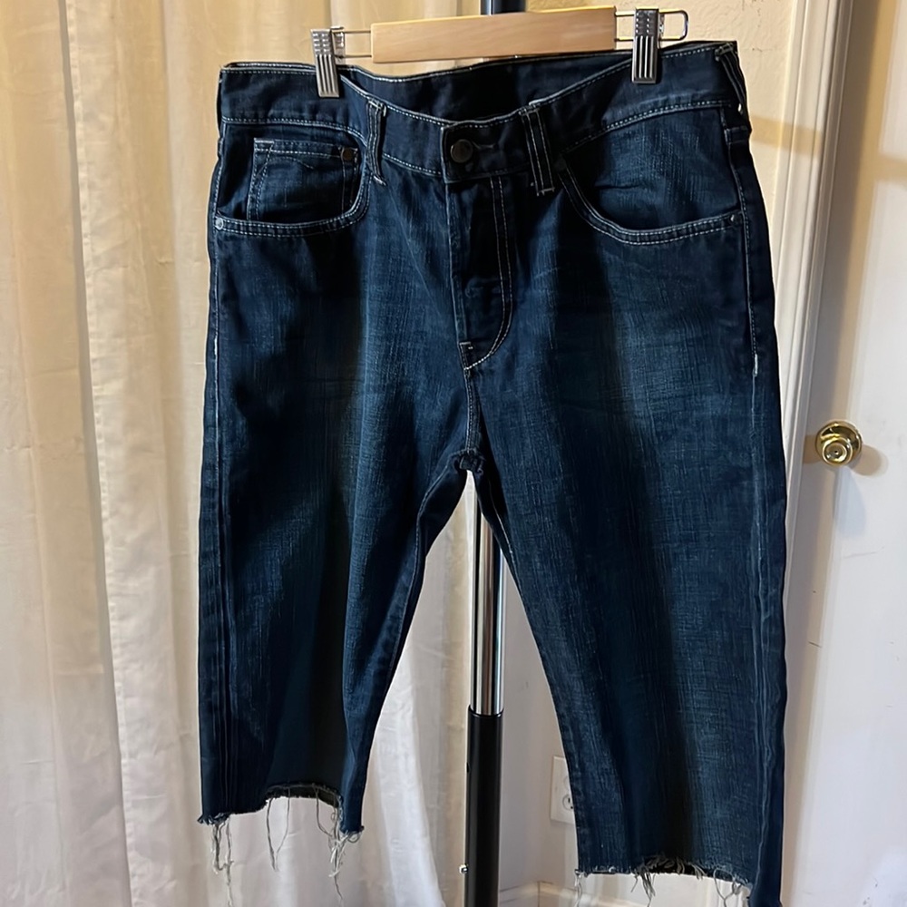 Blue jeans shorts
